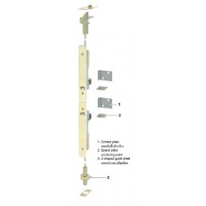 911.62.038 กลอนฝังอัตโนมัติ Fully automatic flush bolt Hafele