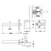 911.59.421 โซ่คล้องประตู Security door chain Hafele