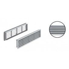 959.10.005 ช่องระบายอากาศ Ventilation grill พลาสติกสีเทาอ่อน Hafele