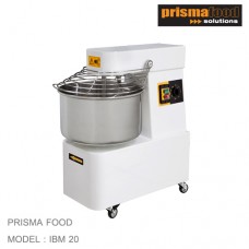 IBM 20 เครื่องผสมอาหาร SPIRAL MIXER IBM 20 WITH TIMER AND CASTORS PRISMAFOOD