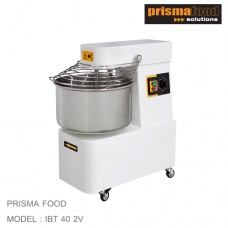 IBT 40 2V เครื่องผสมอาหาร SPIRAL MIXER IBM 41 LTS 2 SPEED WITH TIMER AND CASTORS PRISMAFOOD