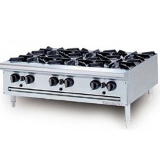 BER1-OB6-GAS OPEN 6 BURNERS TABLE TOP 120,000 BTU/HR-BERJAYA