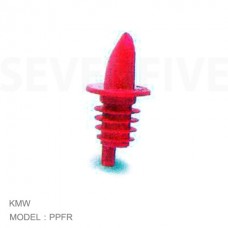 PPFR จุกปิดเหล้าพลาสติก Florescent Red Colour KMW