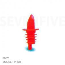 PPSR จุกปิดเหล้าพลาสติก Sparkle Red Colour KMW