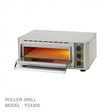 PZ430S เครื่องอบไฟฟ้า  ELEC PIZZA OVENS WITH FIRE STONE SINGLE DOOR,220 V 3000 W. ROLLER GRIL