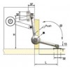 BJ-12-NI บานพับเปิดลง บานพับคู่ Hinges BJ-12-NI บานพับเปิดลง บานพับคู่ Hinges