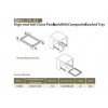 BKC-FV-03 ราวแขวนกางเกง และกล่องใส่อเนกประสงค์ High-end Soft Close Pants Rack with Composite Box and Tray