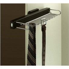 BKC-FV-15 ราวแขวนเน็คไท  High-end Side Mounted tie and Belt Rack