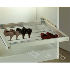 BKC-FV-19 ตะแกรงวางรองเท้า ระบบ Soft-Close  High-end Soft Close Pull Out Shoes Rack