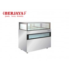 BER1-RDS-M-15W-RECTANGULAR DRAWER SHOWCASE - WITH WINDOW 1500x700x1200 MM-BERJAYA