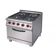 JTA1-JUS-RQ-4-GAS RANGE WITH 4-BURNER & OVEN-JUSTA