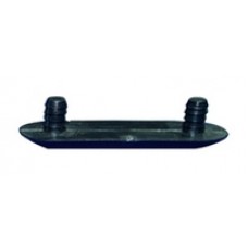 PA005-BL พลาสติกรองขาตู้ 15 มม. พลาสติกรองขาโต๊ะ Plastic Table Base Fitting 