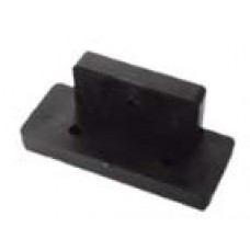 PA009-BL พลาสติกรองขาโต๊ะทำงาน พลาสติกรองขาโต๊ะ Plastic Table Base Fitting 