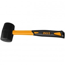 HRUH8216 ค้อนยางด้ามไฟเบอร์ (Rubber hammer) Ingco อิงโก้