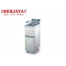 BER1-FSSDF12-ELEC FRYER FREE STANDING 1 TANK x 6 LTS, 1 BASKET-BERJAYA