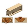 RB-30 ลูกล้อบานเลื่อนขนาดเล็ก/SMALL SLIDING FITTING ลูกล้อบานเลื่อน SLIDING DOOR FITTING