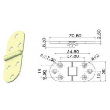 BH-40 บานพับจักร TABLE HINGE  บานพับ HING