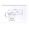 HD400A มือจับกระทุ้งรุ่นแปะ Casement window Handle มือจับกระทุ้งรุ่นแปะ-เสียบ Hyda ไฮดรา HD400A มือจับกระทุ้งรุ่นแปะ Casement window Handle มือจับกระทุ้งรุ่นแปะ-เสียบ Hyda ไฮดรา