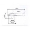 HD401A มือจับกระทุ้งรุ่นแปะ Casement window Handle มือจับกระทุ้งรุ่นแปะ-เสียบ Hyda ไฮดรา HD401A มือจับกระทุ้งรุ่นแปะ Casement window Handle มือจับกระทุ้งรุ่นแปะ-เสียบ Hyda ไฮดรา