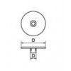 SCC-18 ฝาปิดแบบจุกสำหรับสกรูหัวแบนจมและเกือกม้า CAP FOR CONNECTOR SCREW อุปกรณ์น็อคดาวน์ Knock Down