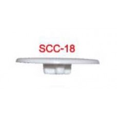 SCC-18 ฝาปิดแบบจุกสำหรับสกรูหัวแบนจมและเกือกม้า CAP FOR CONNECTOR SCREW อุปกรณ์น็อคดาวน์ Knock Down