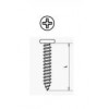 BB-1450 สกรูแบนบวกเกลียวไม้ 1/4" (JCA) CONNECTOR SCREW WOOD THREAD 1/4" อุปกรณ์น็อคดาวน์ Knock Down