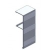 AL-008 รางอลูมิเนียม รุ่นมีแผ่นบังราง ลูกล้อบานเลื่อน  SLIDING DOOR FITTING