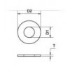 WS+12 แหวนอีแปะหุน STEEL WASHER IN INCH อุปกรณ์น็อคดาวน์ Knock Down