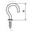 SC-114G ตะขอตัวซี ชุบทองเหลือง SCREW-C (GOLD) อุปกรณ์น็อคดาวน์ KNOCK DOWN