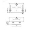 SM-90W กันชนลูกล้อพลาสติก PLASTIC ROLLER CATCH กันชนแม่เหล็ก MAGNET LATCH 