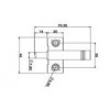 CS-609 กันชนไฮโดรลิกกันกระแทก HYDRAULIC ABSORBER กันชน MAGNETIC LATCH