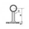 PPT-10 ตัวแขวนท่อพลาสติก ABS PLASTIC PIPE HANGER อุปกรณ์รับท่อ PIPE HOLDER 