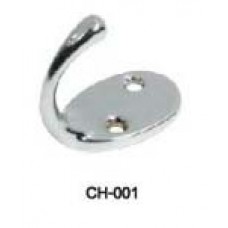 CH-001 ตะขอแขวนเสื้อ CLOTHES HOOK อุปกรณ์รับท่อ PIPE HOLDER 