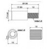 SSHD-12 ปุ่มรับชั้นตัวผู้-ตัวเมียรุ่นรับน้ำหนักมาก SHELF SUPPORT ปุ่มรับชั้น SHELF SUPPORT   