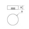 MSSA-16 ตัวยึดกระจกสแตนเลสรุ่นขอบมุมเรียบ STAINLESS GLASS FIXING ตัวยึดกระจก GLASS FIXING 