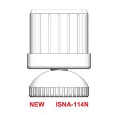 ISNA-114N ฝาปิดท่อเหลี่ยมพร้อมสกรูปรับระดับ CAP&GLIDE FOR SQUARE TUBE อุปกรณ์ท่อและฝาปิด GLIDES FOR PIPE