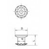 RB-34 อุปกรณ์ขารองท่อเหล็กกลม ROUND STEEL PIPE FITTING อุปกรณ์ขารองท่อ PIPE FITTING