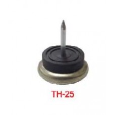 TH-25 พลาสติกพร้อมตะปูฝาครอบสแตนเลส NYLON NAIL GLIDES ฐานและขารองเฟอร์นิเจอร์ BASE