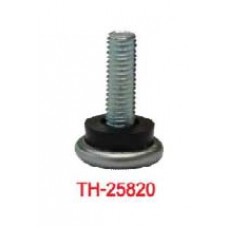 TH-25820 พลาสติกพร้อมตะปูฝาครอบสแตนเลส NYLON NAIL GLIDES ฐานและขารองเฟอร์นิเจอร์ BASE