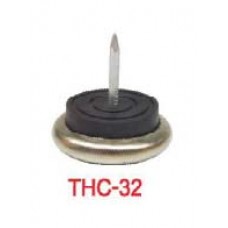 THC-32 พลาสติกพร้อมตะปูฝาครอบสแตนเลส NYLON NAIL GLIDES ฐานและขารองเฟอร์นิเจอร์ BASE