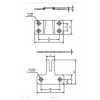 SPS-001 ตัวล็อคงานเฟอร์นิเจอร์ TABLE CATCH กุญแจ LOCK