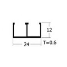 FSS-5012 ตะขอแขวนสินค้าพร้อมป้ายบอกราคาใช้กับแป๊บเหลี่ยม 1/2” × 1” HOOK อุปกรณ์ชั้นวางสินค้า STORE ELEMENT 