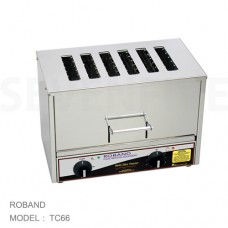 TC66 เครื่องปิ้งขนมปังสไลด์ Toaster 6 slices ROBAND