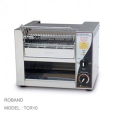 TCR10  เครื่องอบขนมปังสายพานลำเลียงไฟฟ้า  Electric Conveyor Toaster 300 slices/hr ROBAND