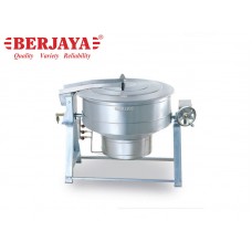 BER1-TK43CW-GAS TILTING KETTLE 90,000 BTU/HR หม้อต้มแบบปรับเอียงได้-BERJAYA