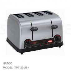 TPT-230-4 เครื่องปิ้งขนมปัง POP-UP TOASTERS , 230V. / 2700 W. HATCO