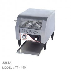 TT-450 เครื่องอบขนมปังสายพานลำเลียงไฟฟ้า ELECTRIC CONVEYOR TOASTER 220V /2640W JUSTA