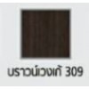 LPNR-007 Polywood โพลีวูด ประตูUPVC สีลายไม้ REVO ขนาด 80cm. สีบราวน์เวงเก้309