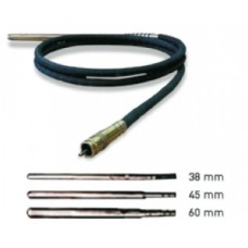 BX-38-4 สายจี้คอนกรีต รุ่นแกนหกเหลี่ยม ขนาด 38mm.x 4M MIKAWA