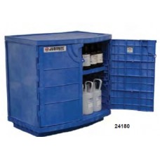 24180 ตู้จัดเก็บสารเคมี  BLUE POLYETHYLENE STORAGE CABINET JUSTRITE